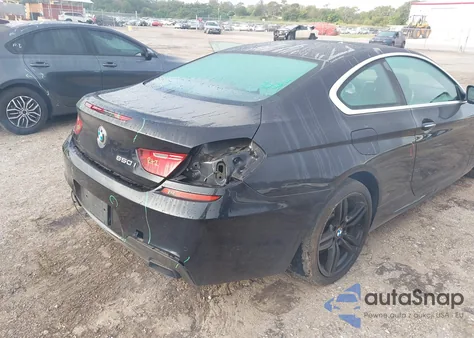 2012 BMW 650I xDrive from USA, damaged, VIN WBALX5C52CC894130